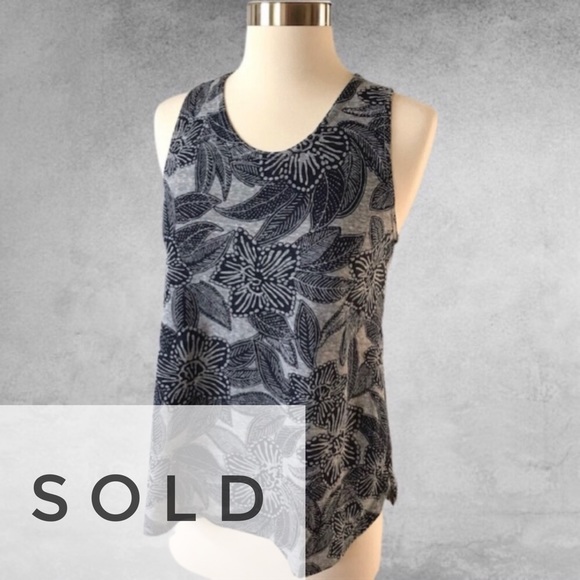 J. Crew Tops - J. CREW Polynesian Floral Tank Top